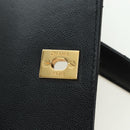 CHANEL Matelasse Shoulder Bag Caviar Skin Black Gold CC Auth 175887SAV-16