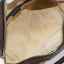 GUCCI GG Canvas Mini Boston Bag Beige Gold 269876 Auth 175892-17