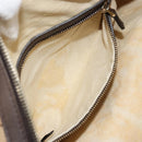 GUCCI GG Canvas Mini Boston Bag Beige Gold 269876 Auth 175892-21
