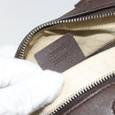 GUCCI GG Canvas Mini Boston Bag Beige Gold 269876 Auth 175892-22