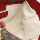 GUCCI GG Supreme Mystic Cat Hand Bag PVC 2way Beige Gold 473887 Auth 175893A-21