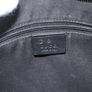 GUCCI GG Supreme Sherry Line Shoulder Bag PVC White Gold 239347 Auth 175897-18
