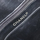 CHANEL Matelasse Chain Shoulder Bag Patent leather Black Gold CC Auth 175899-18