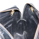 CHANEL Matelasse Chain Shoulder Bag Patent leather Black Gold CC Auth 175899-19