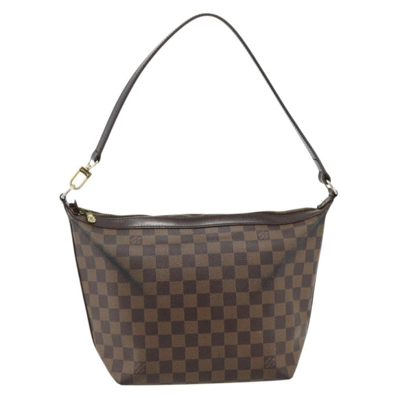 LOUIS VUITTON Damier Ebene Illovo MM Umhängetasche N51995 LV Auth 175901