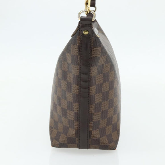 LOUIS VUITTON Damier Ebene Illovo MM Umhängetasche N51995 LV Auth 175901