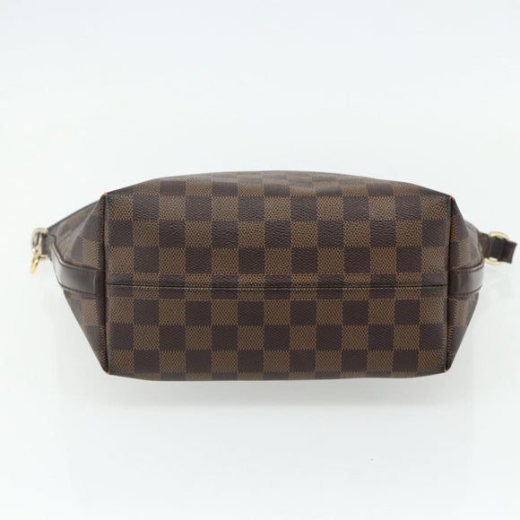 LOUIS VUITTON Damier Ebene Illovo MM Umhängetasche N51995 LV Auth 175901