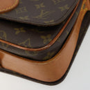 LOUIS VUITTON Monogram Cartouchiere MM Shoulder Bag M51253 LV Auth 175906-14