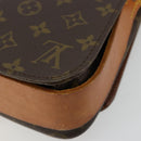 LOUIS VUITTON Monogram Cartouchiere MM Shoulder Bag M51253 LV Auth 175906-16