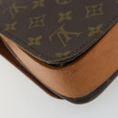 LOUIS VUITTON Monogram Cartouchiere MM Shoulder Bag M51253 LV Auth 175906-17