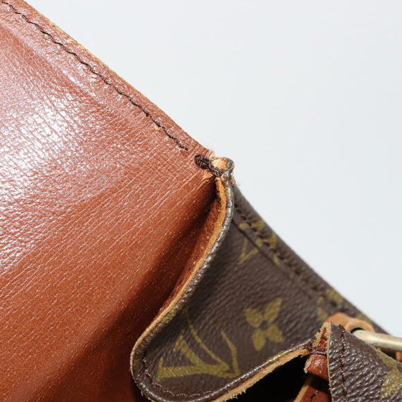 LOUIS VUITTON Monogram Cartouchiere MM Shoulder Bag M51253 LV Auth 175906