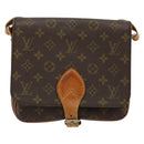 LOUIS VUITTON Monogram Cartouchiere MM Shoulder Bag M51253 LV Auth 175906-13
