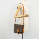 LOUIS VUITTON Monogram Cartouchiere MM Shoulder Bag M51253 LV Auth 175906-27