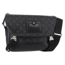 LOUIS VUITTON Monogram Eclipse Messenger Voyage PM Bag M40511 LV Auth 175908-1