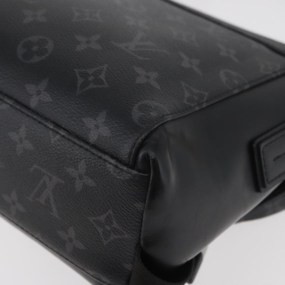 LOUIS VUITTON Monogram Eclipse Messenger Voyage PM Bag M40511 LV Auth 175908