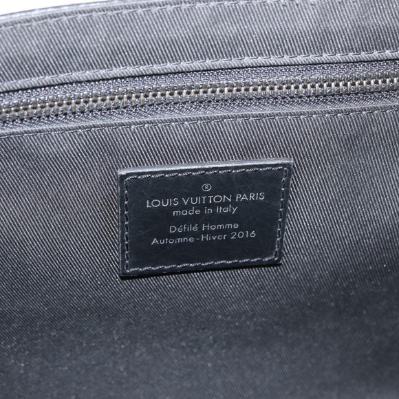 LOUIS VUITTON Monogram Eclipse Messenger Voyage PM Bag M40511 LV Auth 175908