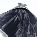 GUCCI GG Supreme Shoulder Bag PVC Black Silver 387514 Auth 175909-19