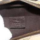 GUCCI GG Supreme Shoulder Bag PVC Beige Silver 122754 Auth 175918A-16