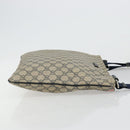 GUCCI GG Supreme Shoulder Bag PVC Beige Silver 201446 Auth 175923A-3
