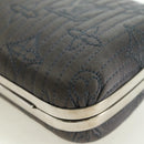 LOUIS VUITTON Monogram Motard Minodiere Clutch Tasche Grau M95802 LV Auth 175928V-15