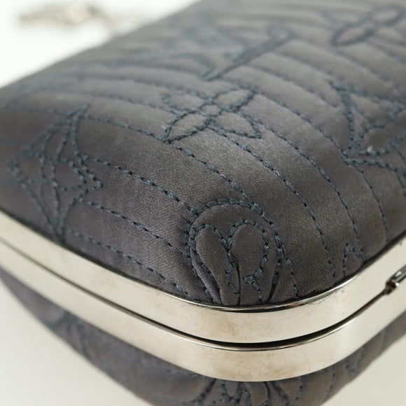 LOUIS VUITTON Monogram Motard Minodiere Clutch Tasche Grau M95802 LV Auth 175928V