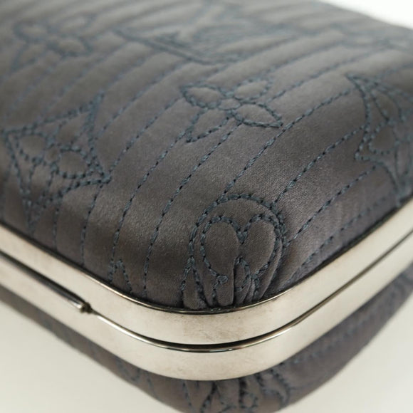 LOUIS VUITTON Monogram Motard Minodiere Clutch Tasche Grau M95802 LV Auth 175928V