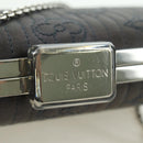 LOUIS VUITTON Monogram Motard Minodiere Clutch Tasche Grau M95802 LV Auth 175928V-9