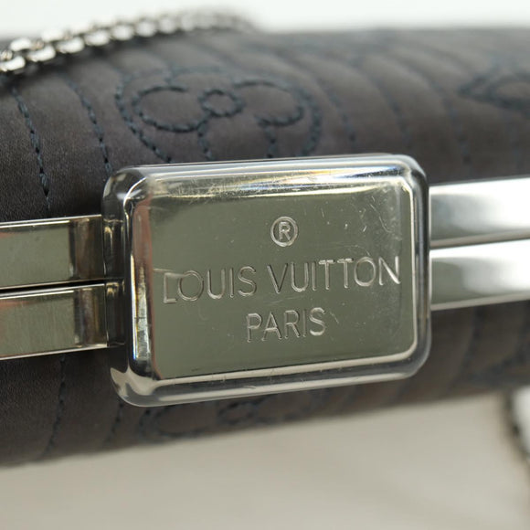 LOUIS VUITTON Monogram Motard Minodiere Clutch Tasche Grau M95802 LV Auth 175928V