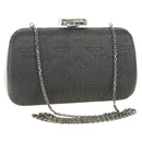 LOUIS VUITTON Monogram Motard Minodiere Clutch Tasche Grau M95802 LV Auth 175928V-1