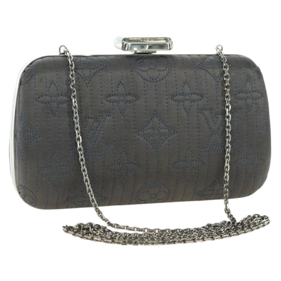 LOUIS VUITTON Monogram Motard Minodiere Clutch Tasche Grau M95802 LV Auth 175928V