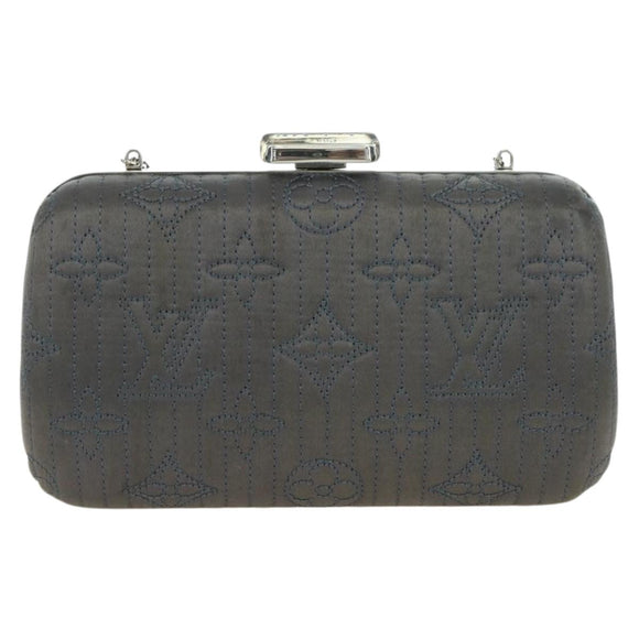 LOUIS VUITTON Monogram Motard Minodiere Clutch Tasche Grau M95802 LV Auth 175928V