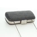 LOUIS VUITTON Monogram Motard Minodiere Clutch Tasche Grau M95802 LV Auth 175928V-6