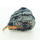LOUIS VUITTON Monogram Denim Trousse Leie Pouch Blue M95335 LV Auth 175930SAV-3