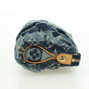 LOUIS VUITTON Monogram Denim Trousse Leie Pouch Blue M95335 LV Auth 175930SAV-4