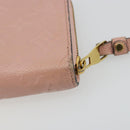 LOUIS VUITTON Monogram Empreinte Zippy Wallet Pink M64090 LV Auth 175932A-16