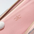 LOUIS VUITTON Monogram Empreinte Zippy Wallet Pink M64090 LV Auth 175932A-17