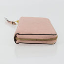 LOUIS VUITTON Monogram Empreinte Zippy Wallet Pink M64090 LV Auth 175932A-3