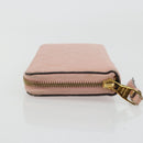 LOUIS VUITTON Monogram Empreinte Zippy Wallet Pink M64090 LV Auth 175932A-4