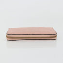 LOUIS VUITTON Monogram Empreinte Zippy Wallet Pink M64090 LV Auth 175932A-5