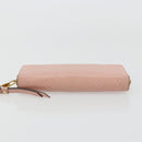 LOUIS VUITTON Monogram Empreinte Zippy Wallet Pink M64090 LV Auth 175932A-6