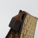 Christian Dior Trotter Canvas Clutch Bag Beige Auth 175934-8