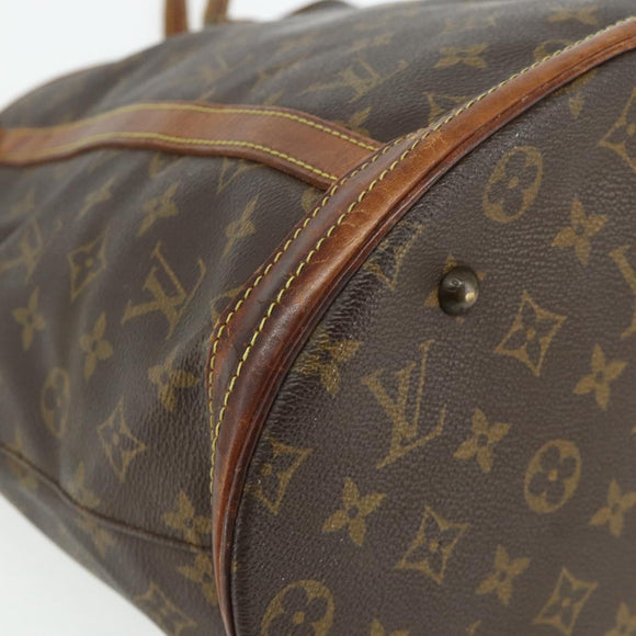 LOUIS VUITTON Monogram Bucket GM Shoulder Bag M42236 LV Auth 175936