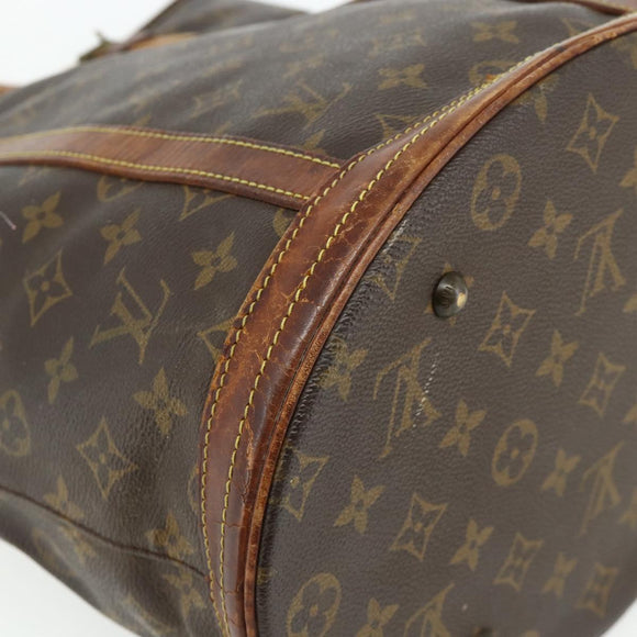 LOUIS VUITTON Monogram Bucket GM Shoulder Bag M42236 LV Auth 175936