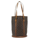 LOUIS VUITTON Monogram Bucket GM Shoulder Bag M42236 LV Auth 175936-2
