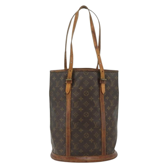 LOUIS VUITTON Monogram Bucket GM Shoulder Bag M42236 LV Auth 175936