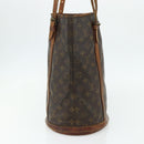 LOUIS VUITTON Monogram Bucket GM Shoulder Bag M42236 LV Auth 175936-4