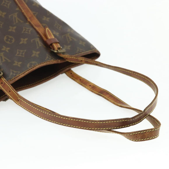 LOUIS VUITTON Monogram Bucket GM Shoulder Bag M42236 LV Auth 175936