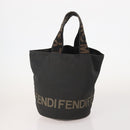 Chloe Fendi Etro Shoulder Bag PVC nylon 3 Set Black Brown Auth 175940-2