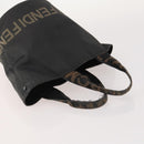 Chloe Fendi Etro Shoulder Bag PVC nylon 3 Set Black Brown Auth 175940-5
