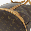 LOUIS VUITTON Monogram Bucket GM Shoulder Bag M42236 LV Auth 175952-16